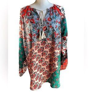 Bohemian Tunic/Swim Coverup. B17